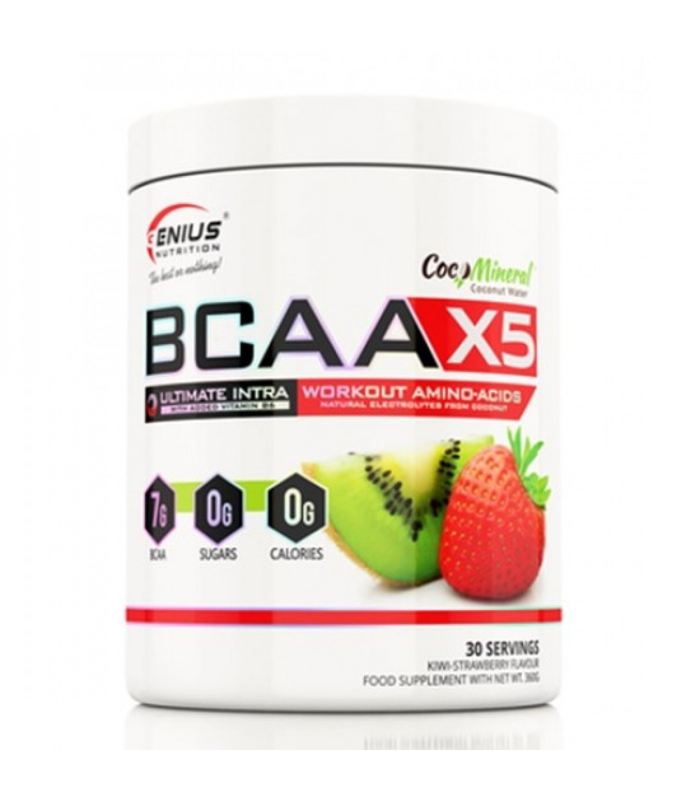 Genius Nutrition BCAA-X5® / 30 Servings - 360 gr